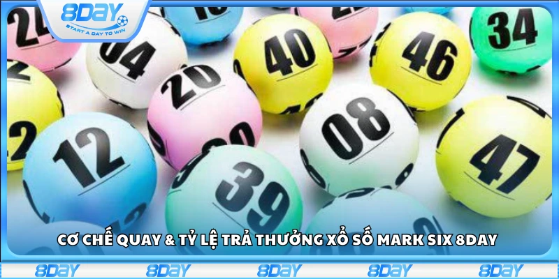 Cơ chế quay & tỷ lệ trả thưởng xổ số Mark Six 8Day